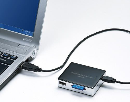 パソコンと USB 接続