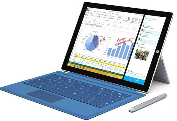 6. Surface Pro 3 はノート PC というよりはタブレット
