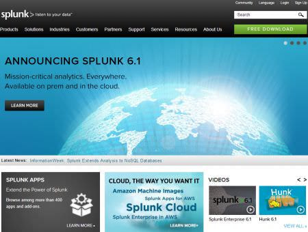 Splunk、マシンデータ解析ソフトウェア最新版 Splunk Enterprise 6.1 を発売