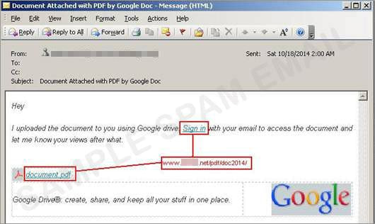 Google ドライブの偽サイトに注意!!、巧妙化するフィッシング詐欺