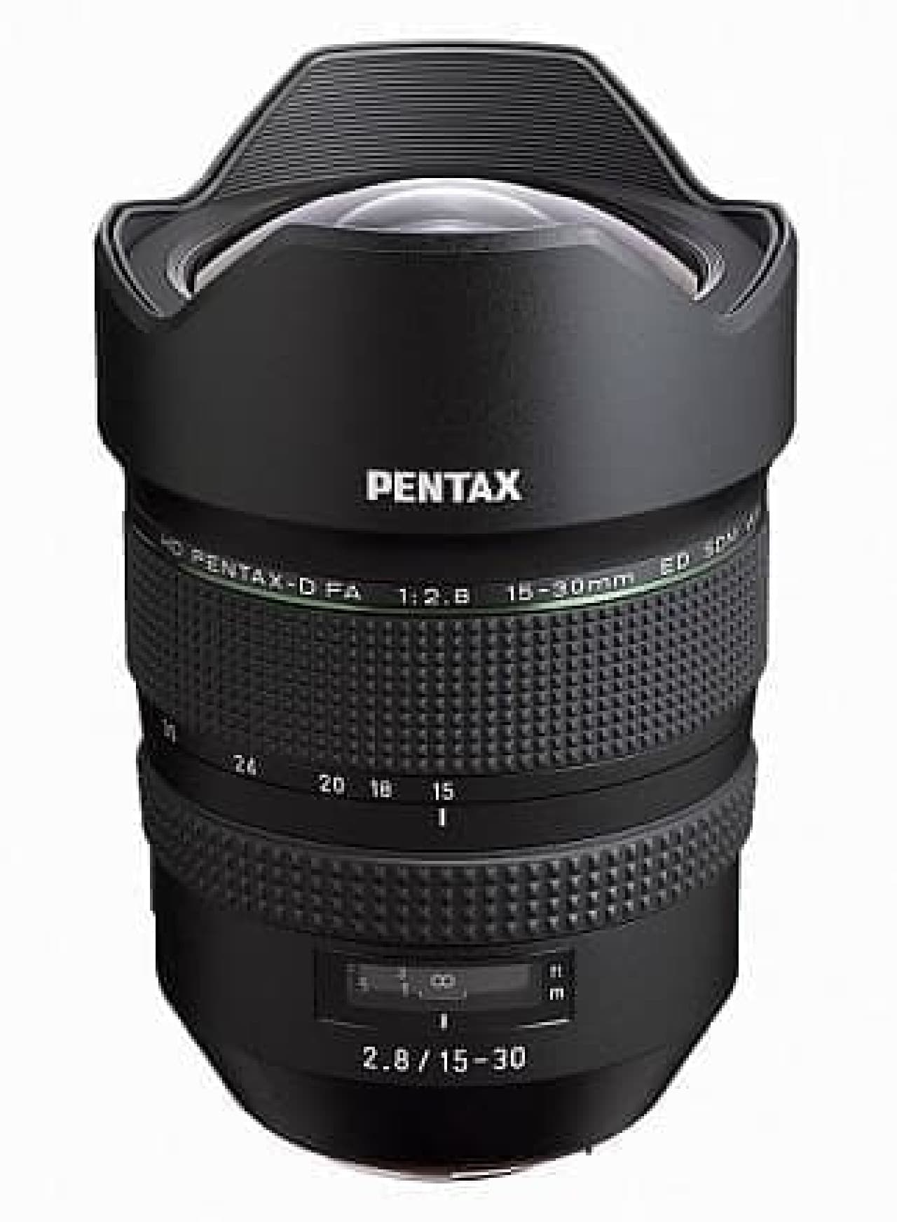 超広角大口径ズームレンズ  「HD PENTAX-D FA 15-30mm F2.8ED SDM WR」