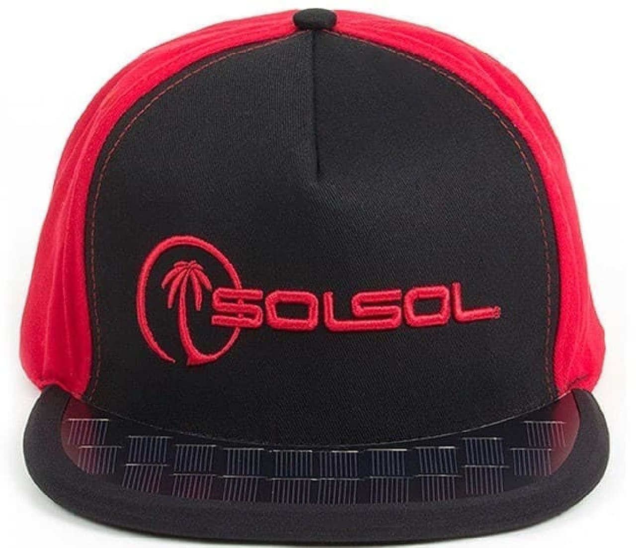 ソーラーパネル付きの帽子「SolSol」