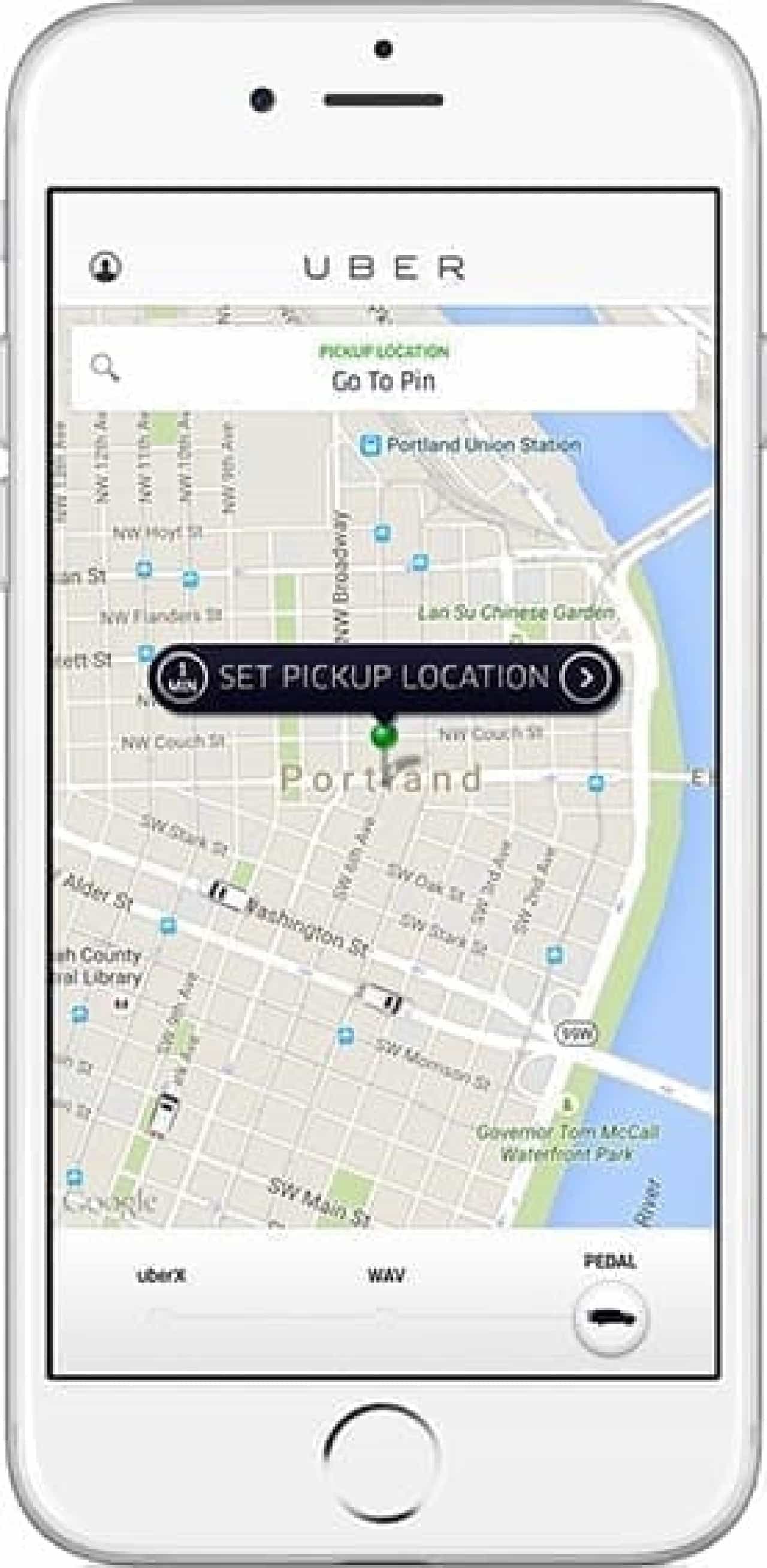 米国のポートランドで実施されている「UberPeadl」
