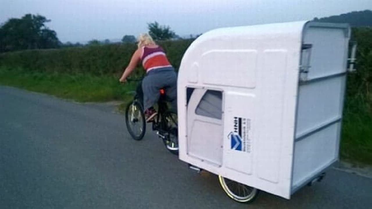 自転車用キャンピングカー「Wide Path Camper」