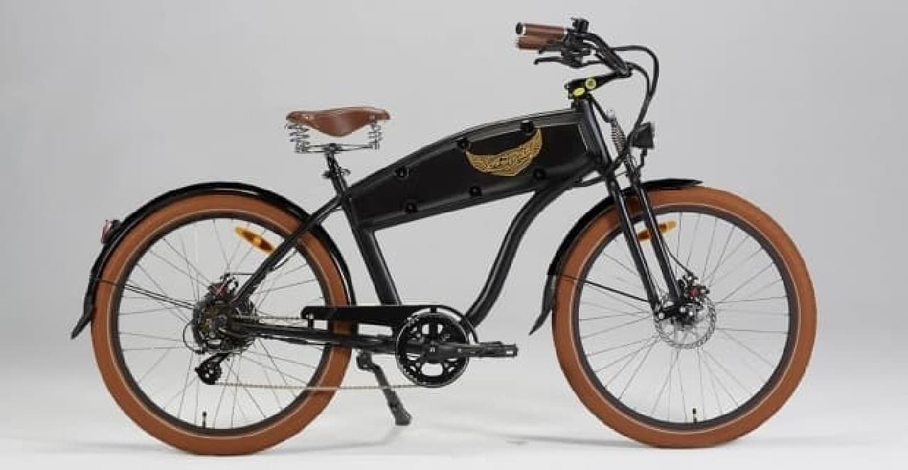 レトロバイク風のデザインを持つ電動アシスト自転車Ariel Rider「N-Class」