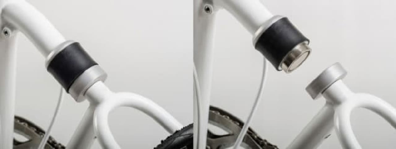 ほぼタイヤサイズになる電動アシスト自転車「VELLO BIKE+」