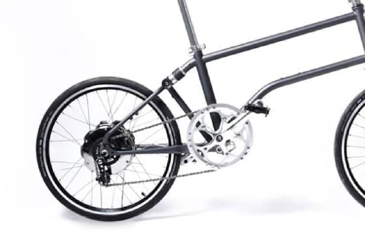 ほぼタイヤサイズになる電動アシスト自転車「VELLO BIKE+」