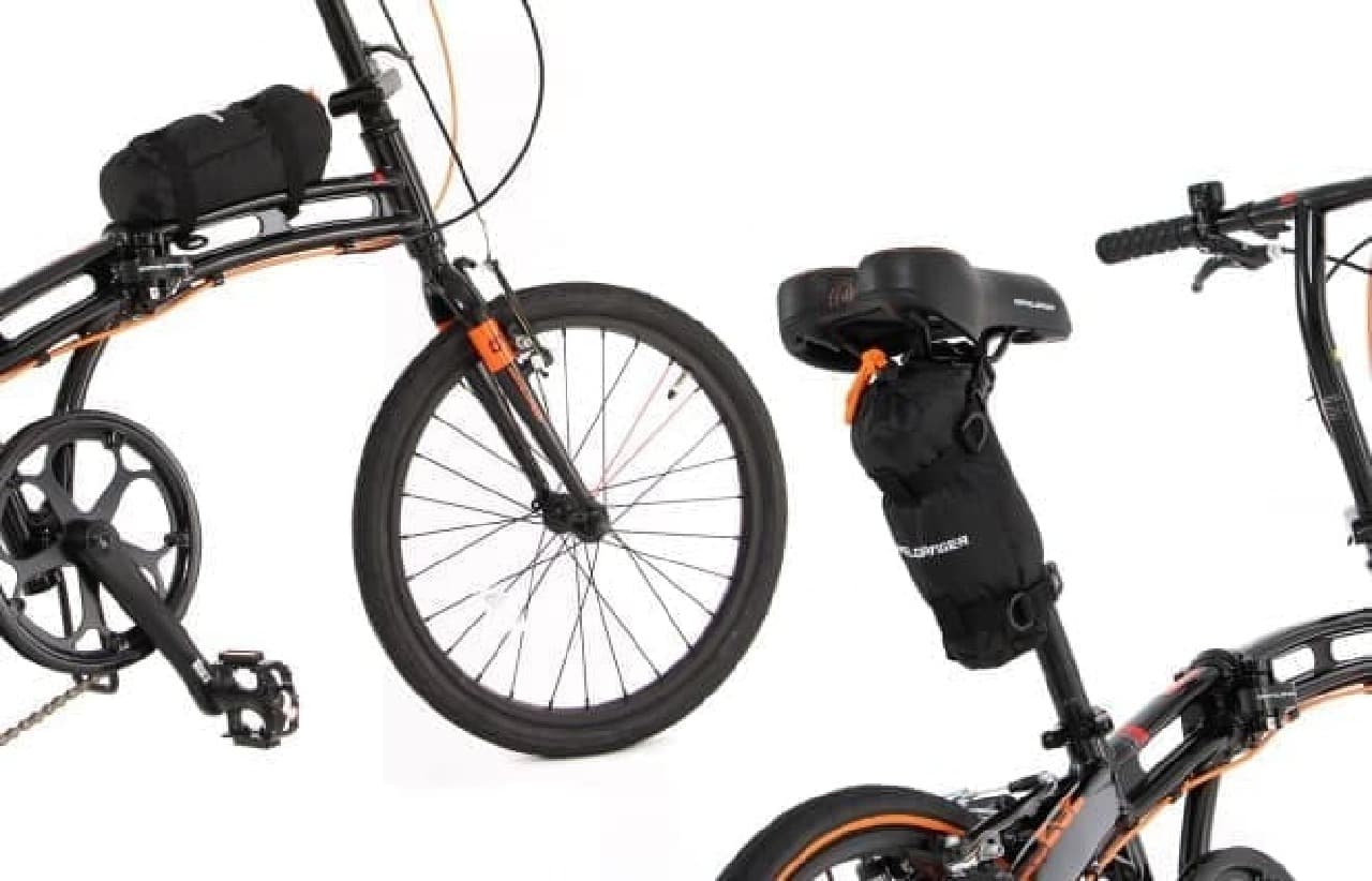 折り畳み自転車用輪行バッグ「伸びる輪行キャリングバッグ（小径車用）」
