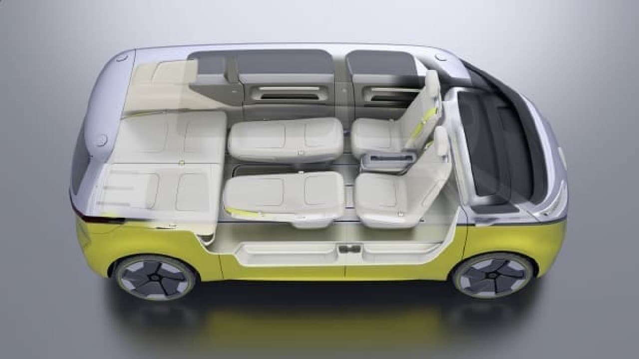 VWバスの正統な後継車になるか？…コンセプトカー「I.D. BUZZ」