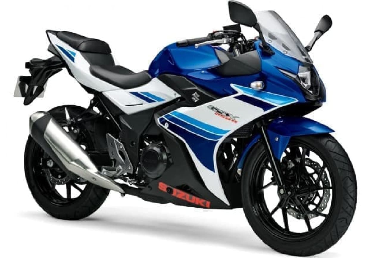 250ccの新型ロードスポーツバイク、スズキ「GSX250R」