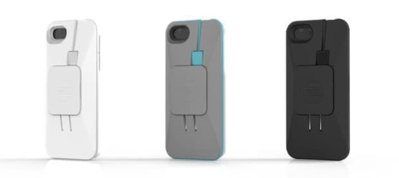 モバイルバッテリー機能付きiPhoneケース「EZ Charger Case Pro」