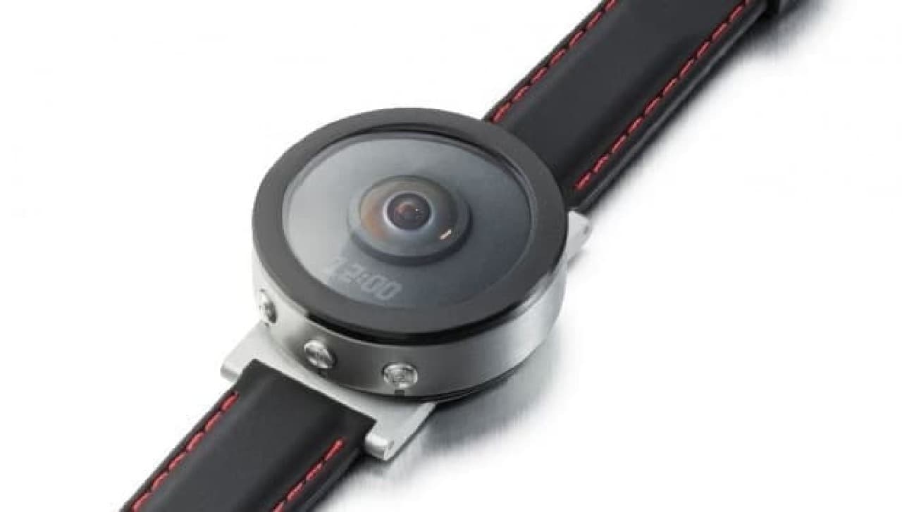 360度写真を手軽に撮影できる腕時計タイプのカメラ「Beoncam」