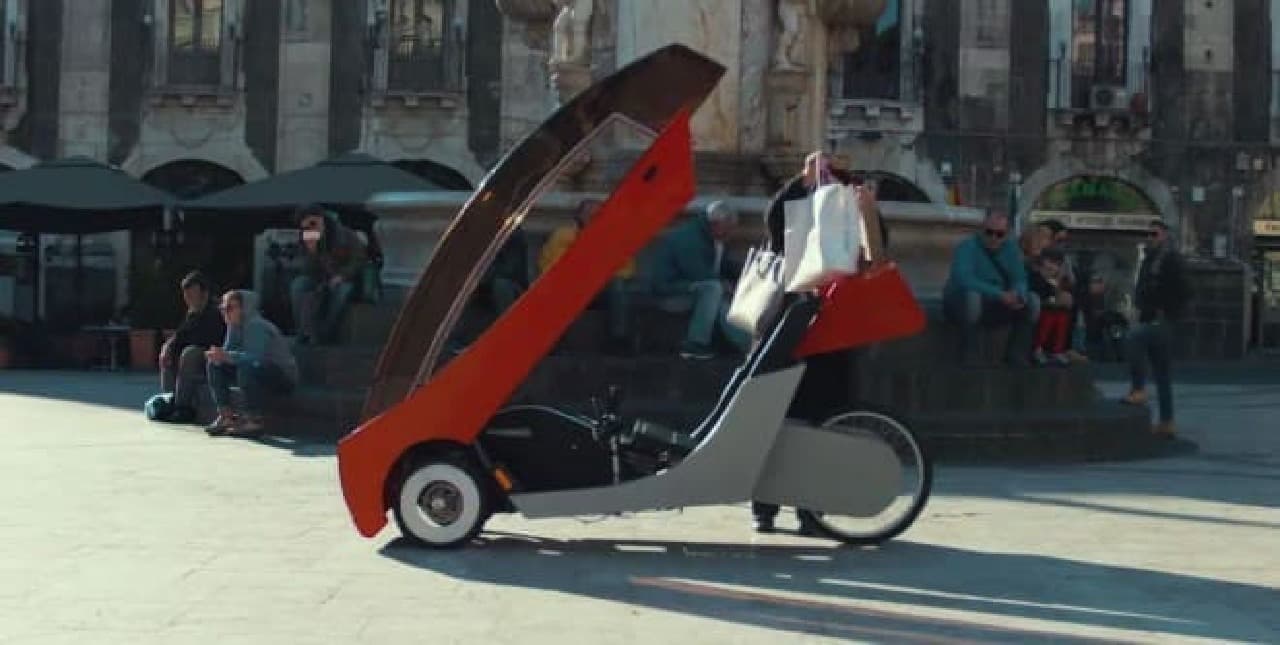 屋根付きの自転車「Barbagallo X01」―“夢のクルマ”を目指して