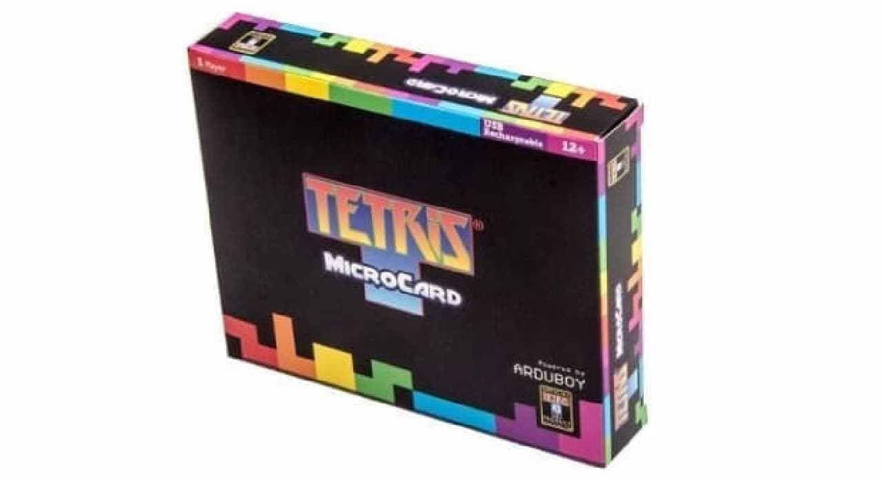 財布に入れておけるクレジットカードサイズのテトリス「Tetris MicroCard」