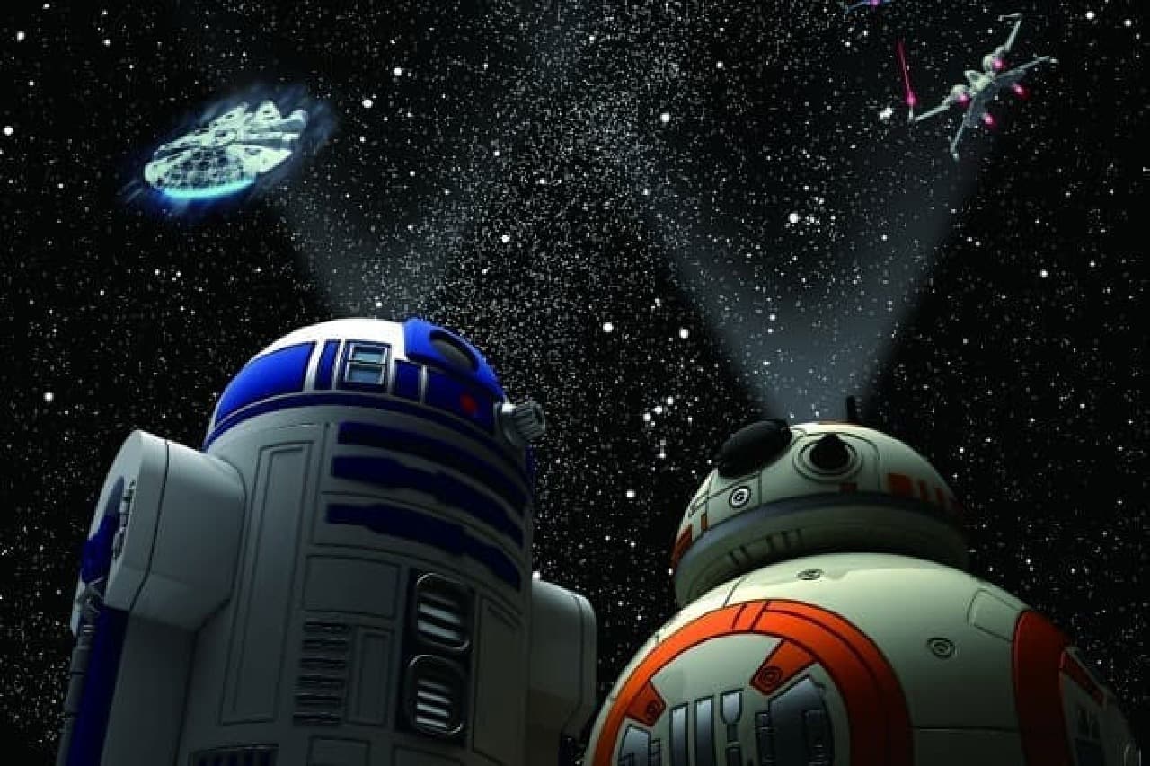 スター・ウォーズ「R2-D2」と「BB-8」のかたちをした家庭用 