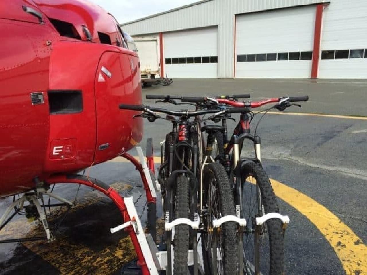 Aero Designの「Quick Release Bicycle Racks」