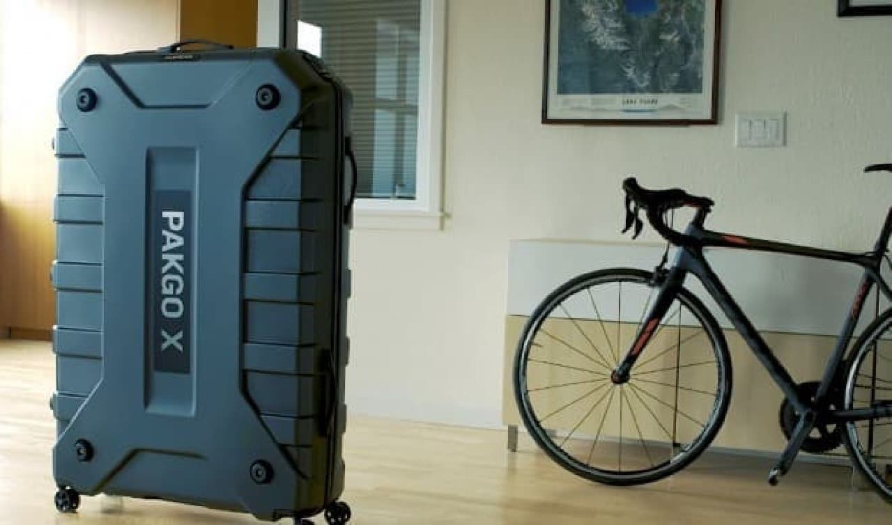自転車を航空機に持ち込む―専用スーツケースTopeak「Pakgo X」で、出張
