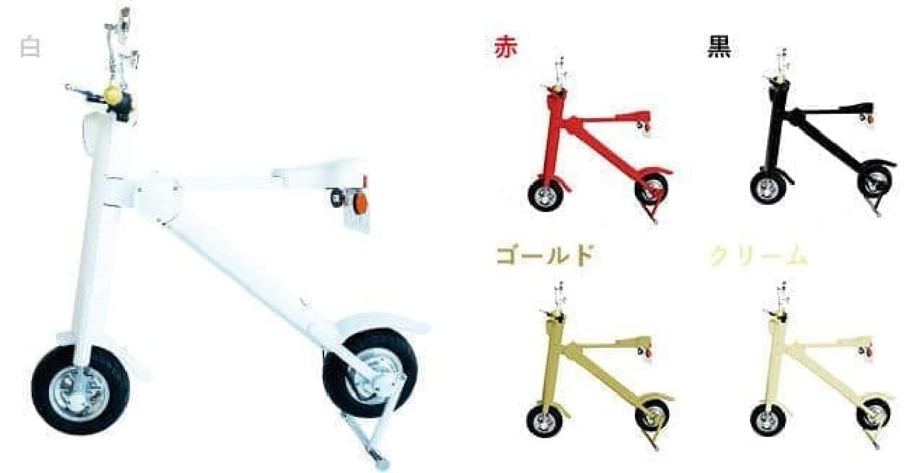 折り畳み電動バイク「Cute-mL」、価格は8万5,000円から 