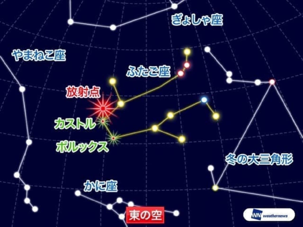 12月14日は三大流星群のひとつ「ふたご座流星群」…ウェザーニューズが全国の天気傾向を発表