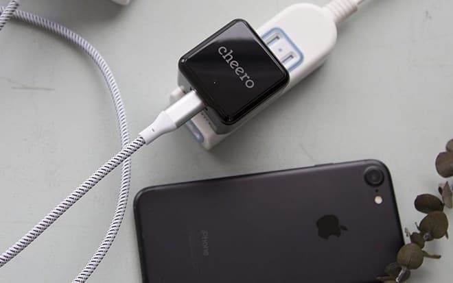 Power Deliveryに対応したUSB-C充電器 cheeroの「USB-C PD Charger」