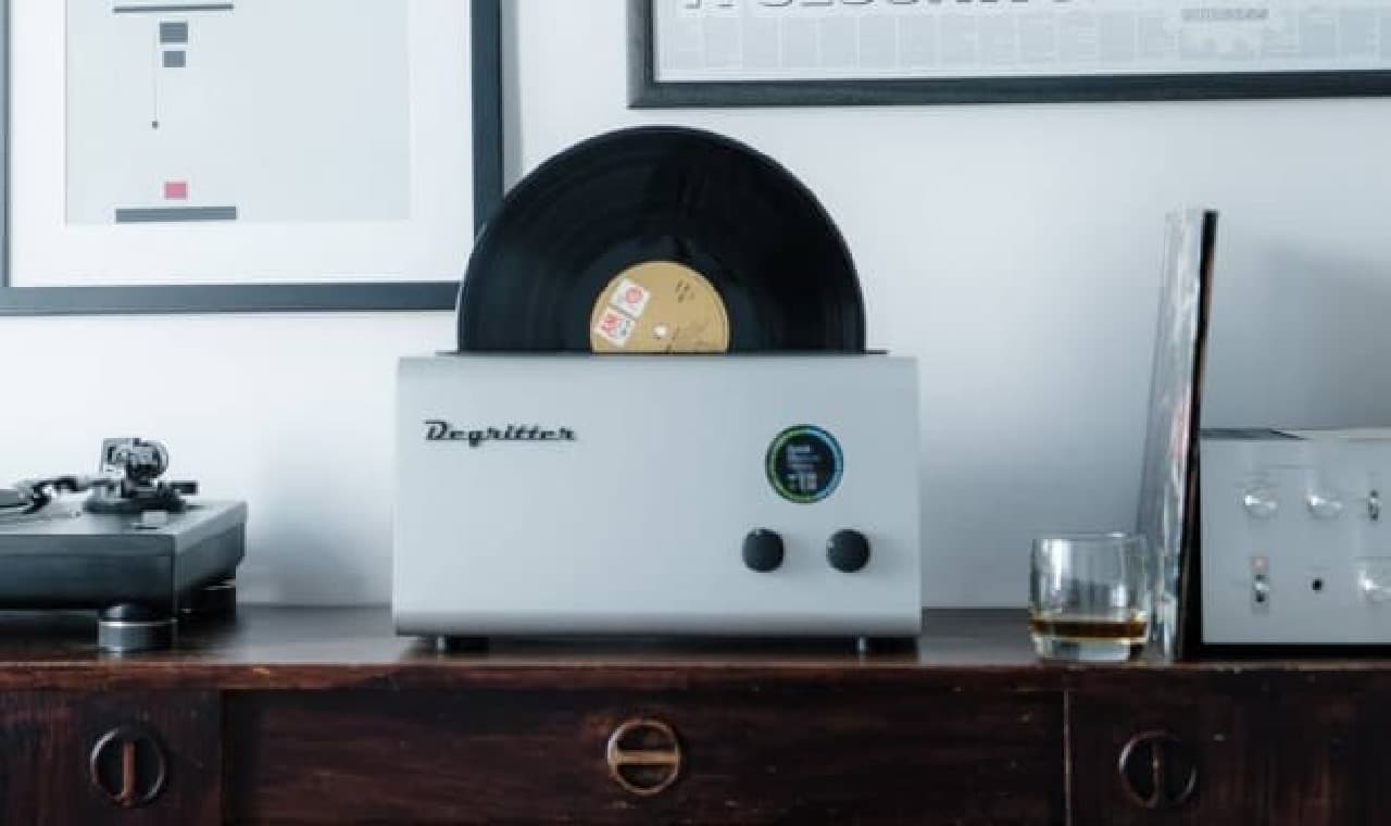 LPレコード専用の超音波洗浄器「Degritter」