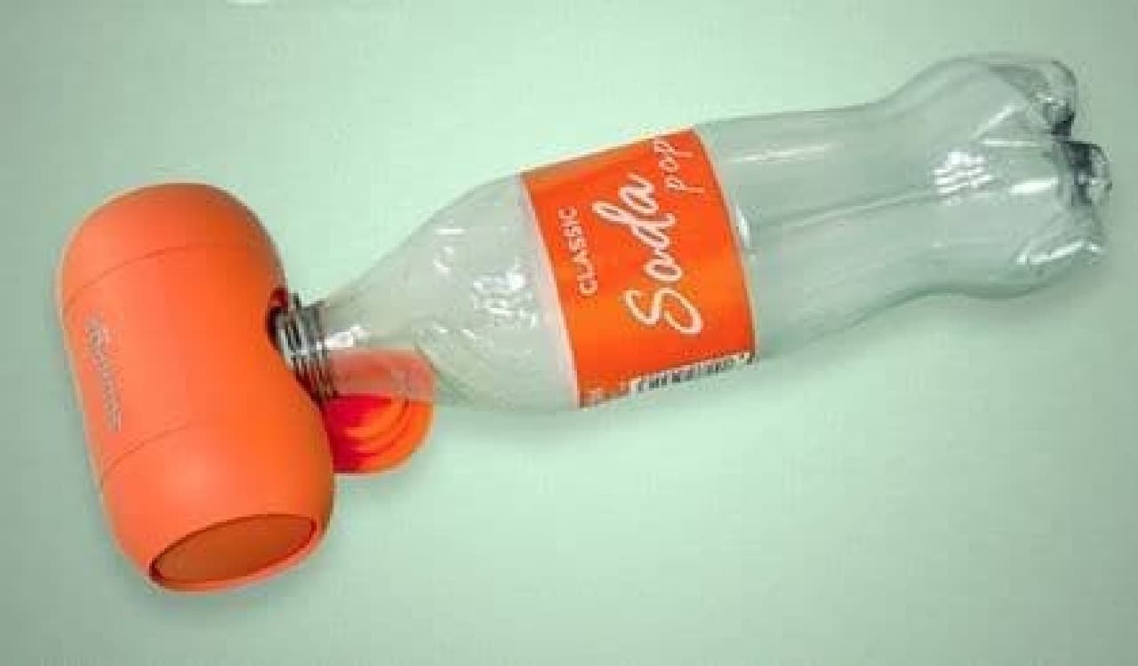 小型スピーカーの欠点をペットボトルで補う「Sodapop」