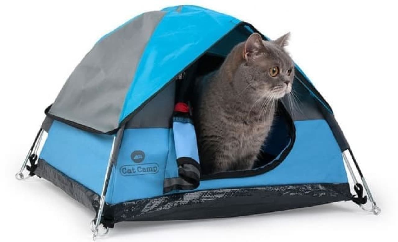 ネコ用テント「Cat Camp」