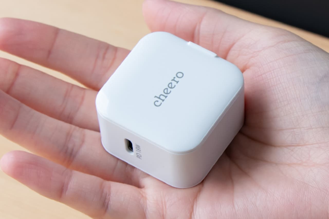 USB Power Delivery（PD）規格に対応したUSB Type-C充電器「cheero USB-C PD Charger 18W mini」