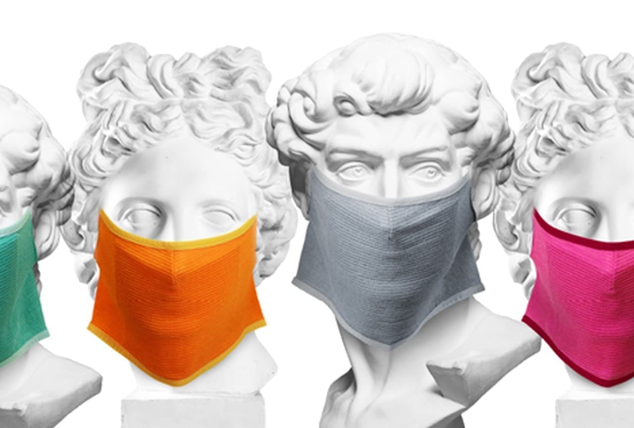 包帯マスク「HOHTAI MASK」に新色5色追加 － 包帯生地で息苦しさを軽減