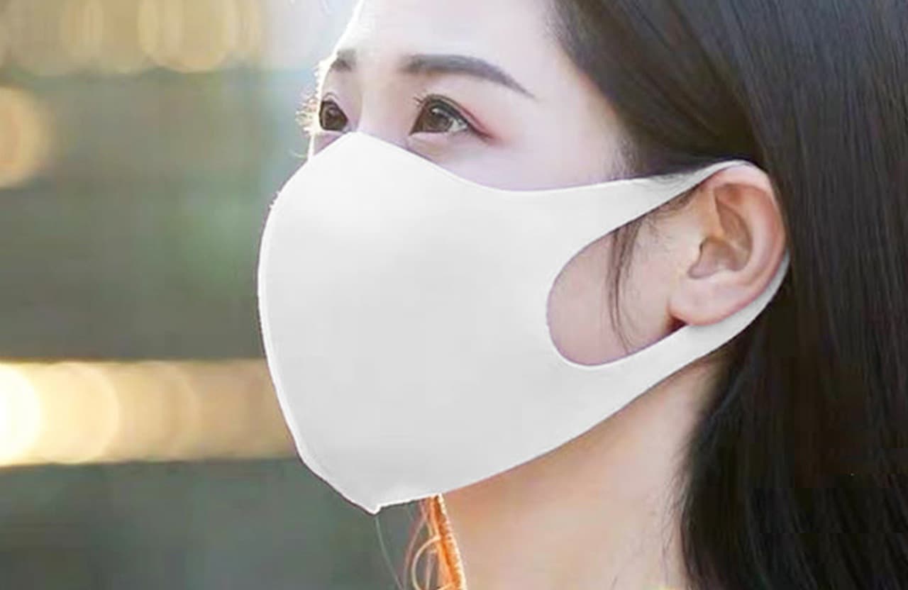 アイスシルクコットン使用 接触冷感の夏マスク「アイスシルクマスク」第2回予約販売