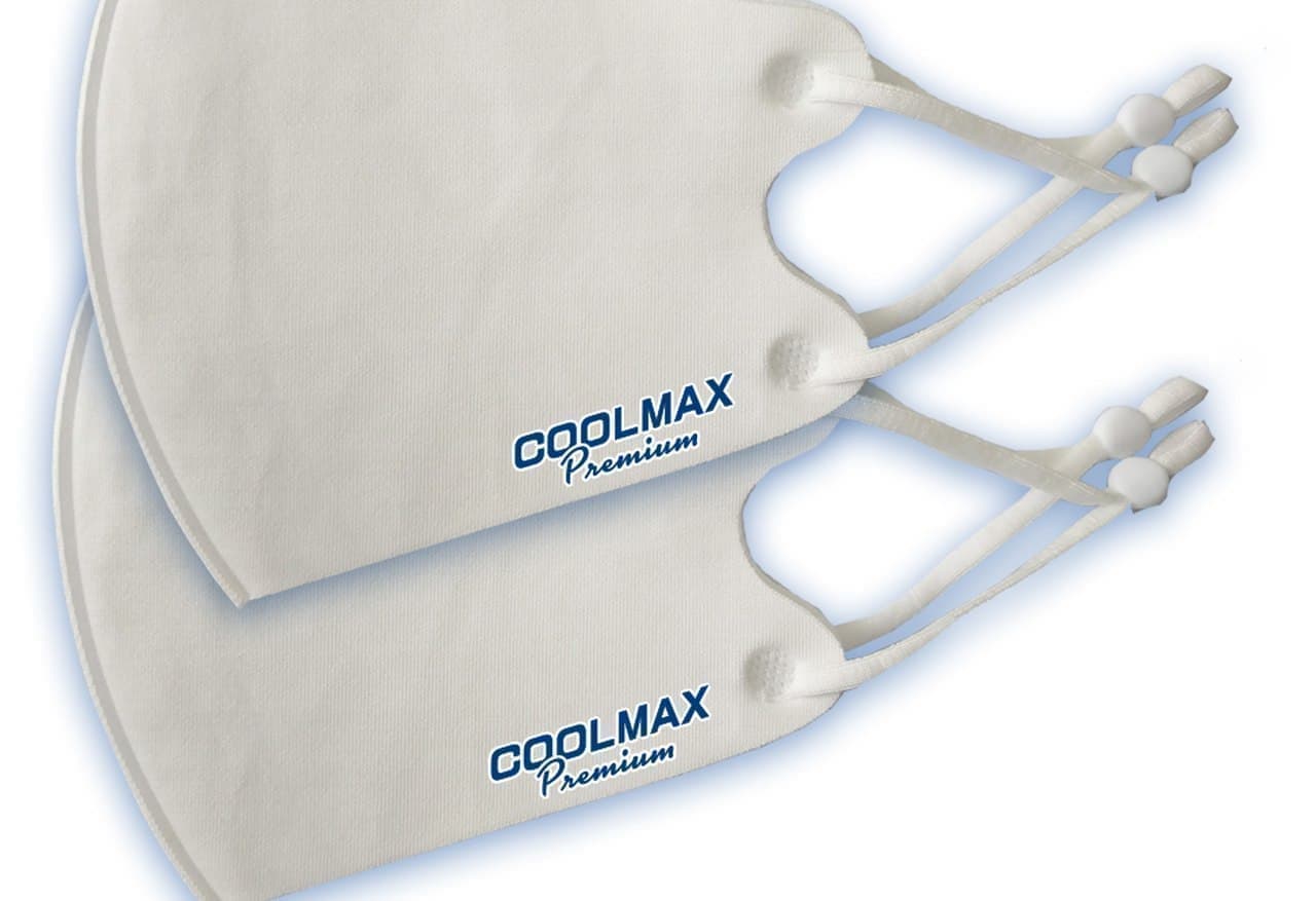 アイスシルク増量！ Q-MAX値0.5以上を達成した接触冷感マスク「COOLMAX Premium」
