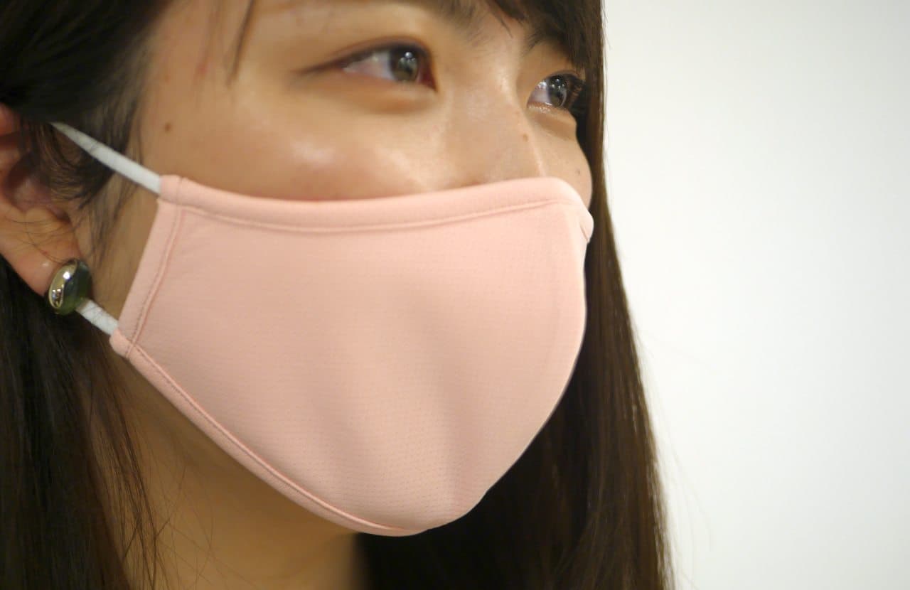 ビジネスパーソン向けのマスク「TENTIAL MASK」にスモールサイズと新色ピンク 