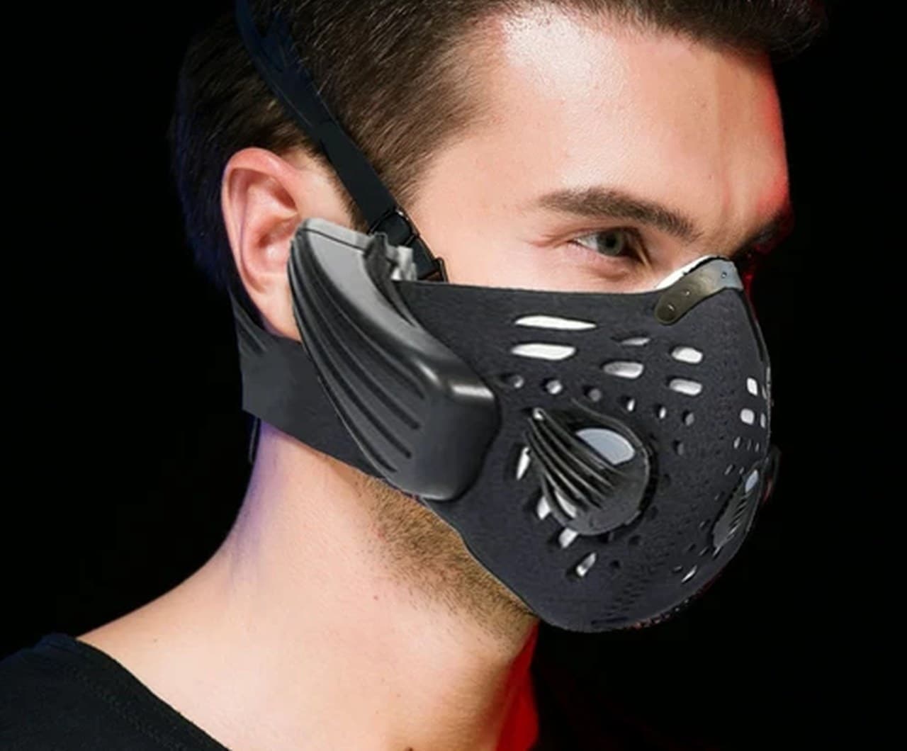 骨伝導スピーカー付きのマスク「Bone Conduction Audio Mask」