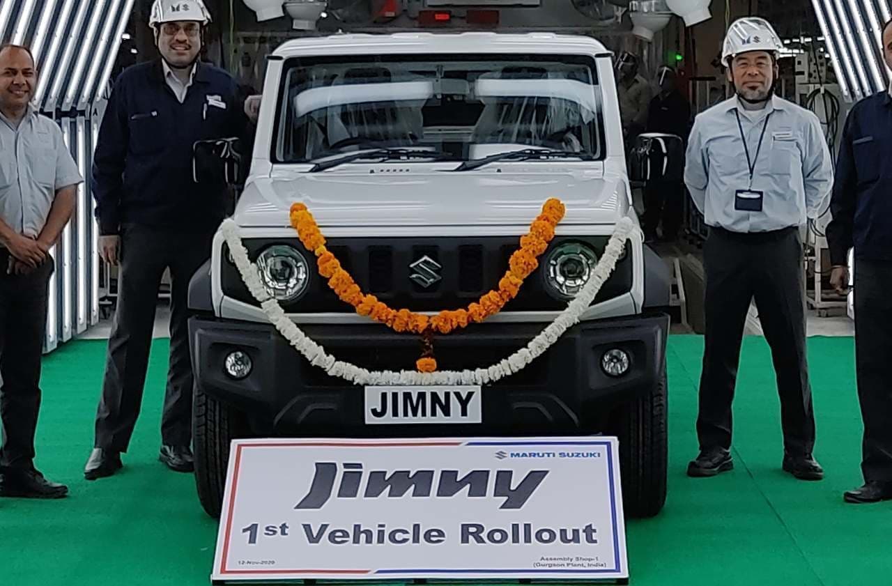 スズキ、インドで「ジムニー」の生産・輸出を開始