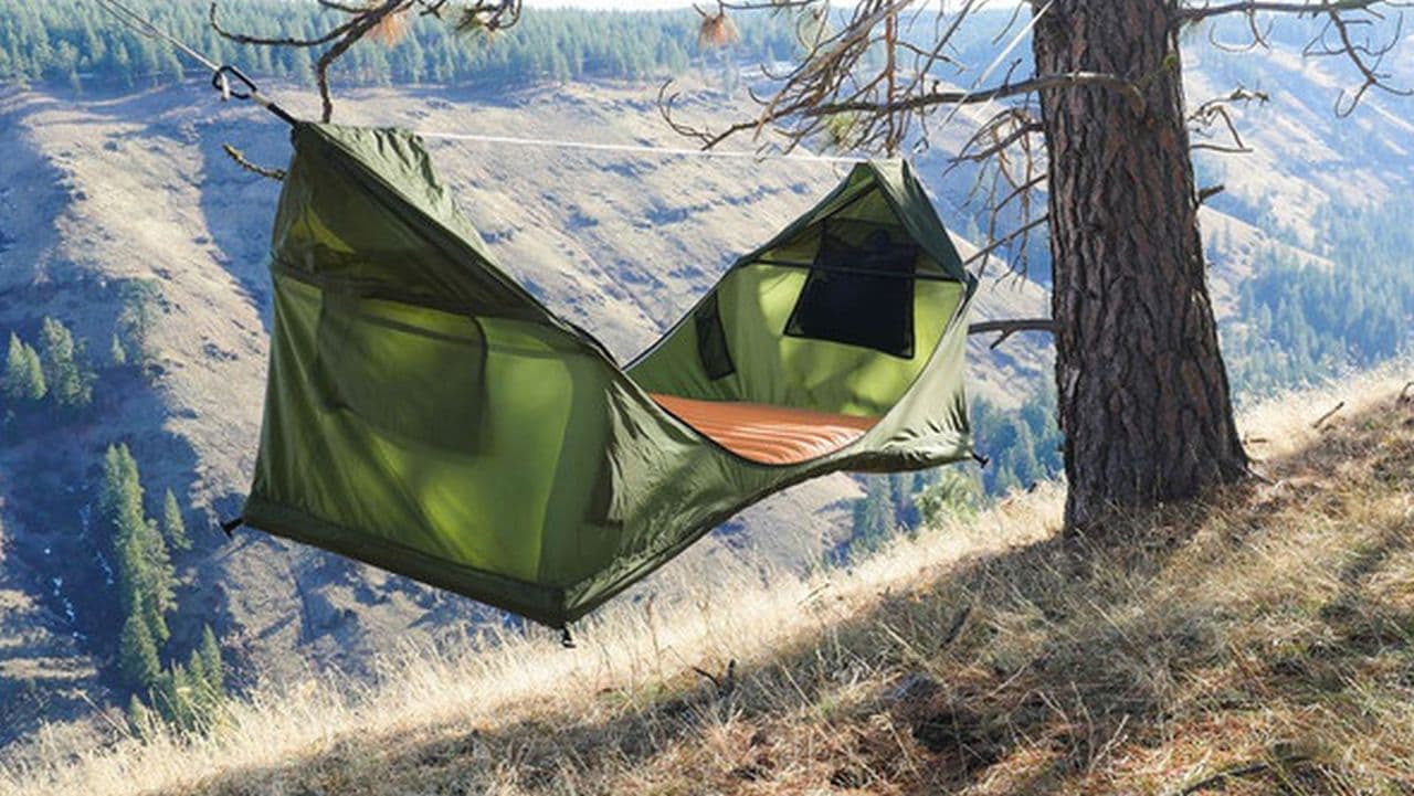ハンモック型テント「ヘブンテント」