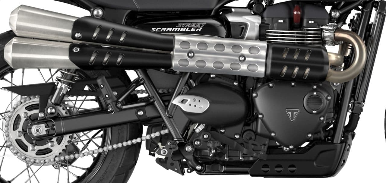 トライアンフ「Street Scrambler」に2021年モデル登場 ― 最高出力65PSの新ブリティッシュツインエンジンを搭載