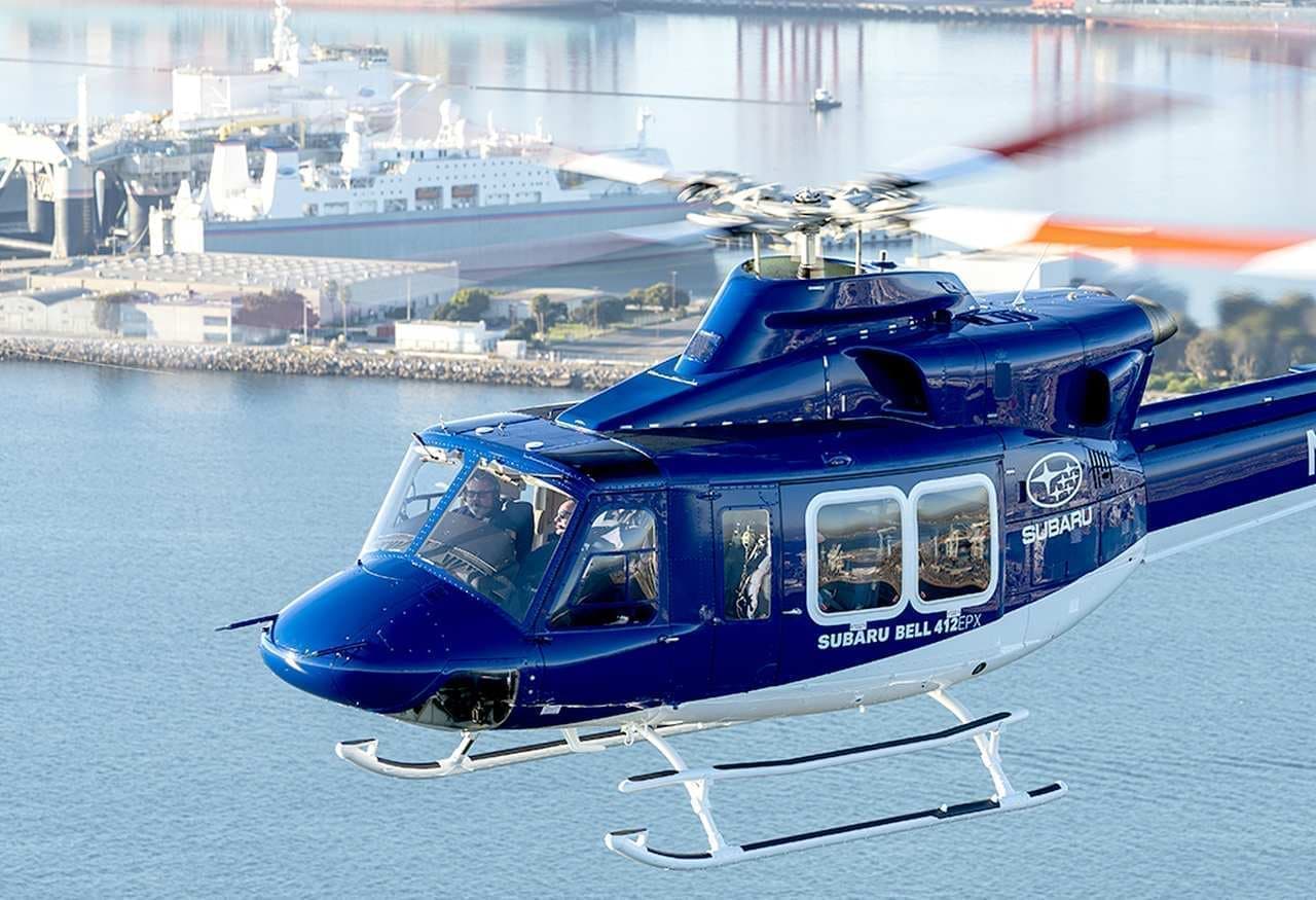 SUBARUが新型ヘリコプター「SUBARU BELL 412EPX」を納入開始
