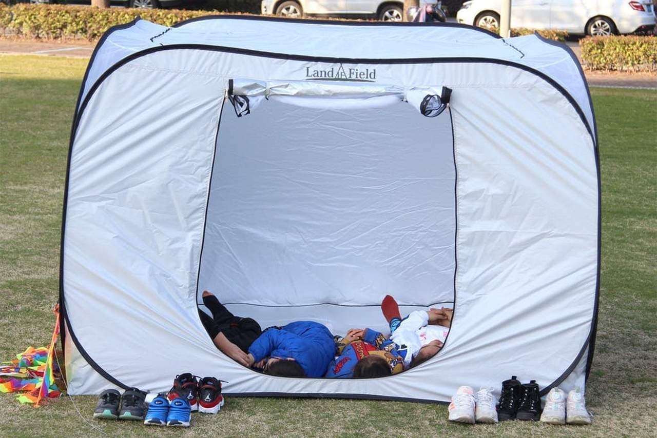 大雨に備えて買っておきたい ― 避難所用災害テントがCAMPFIREに登場