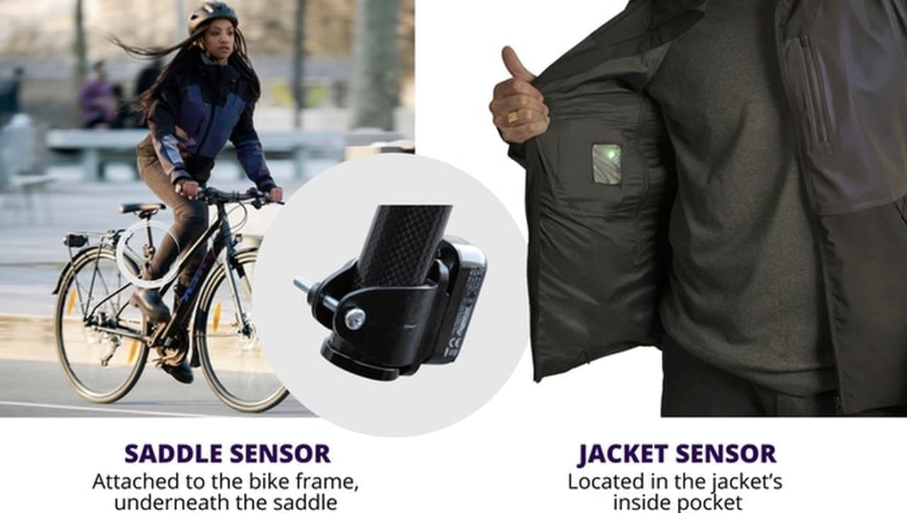 自転車用のエアバッグジャケット「CIRRUS」 0.08秒で膨らむ＆繰り返し使える