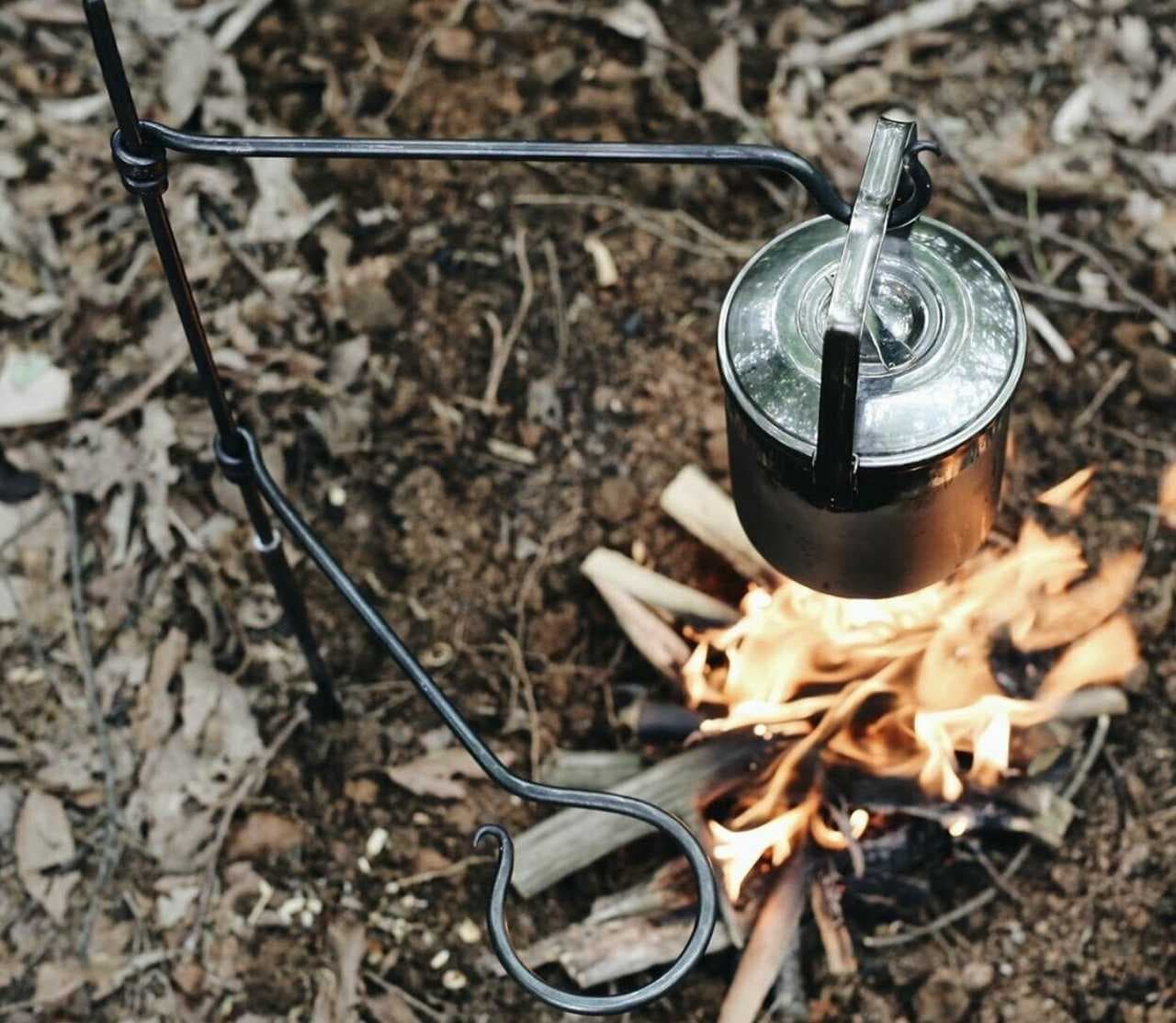 キャンプ用焚き火調理台「Pan Mini Fire Anchor」