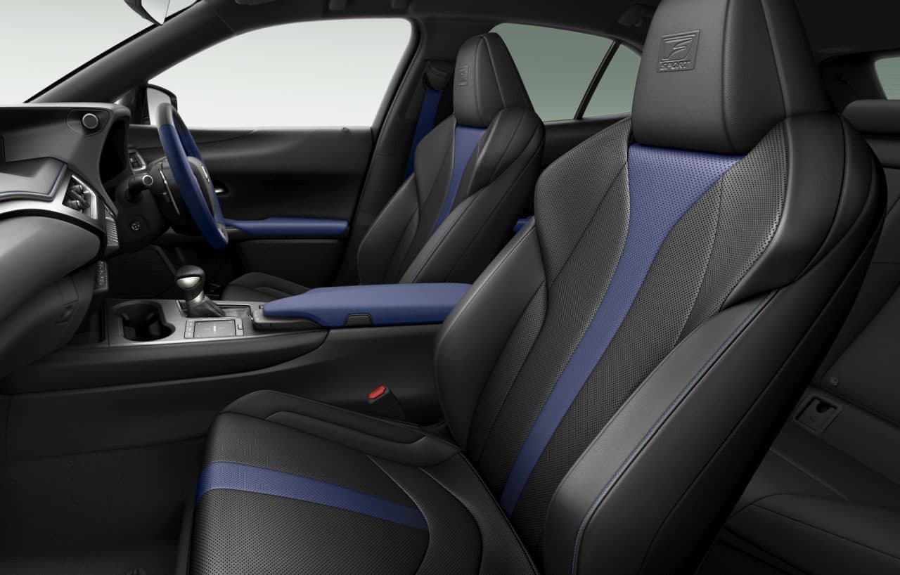 LEXUS「UX」に2タイプの特別仕様車 スポーティな“F SPORT Style Blue”とエレガントな“Elegant Black”