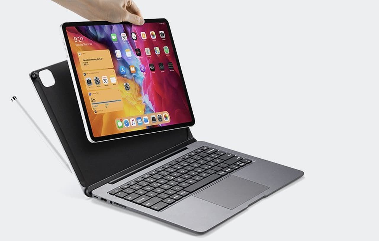 iPad ProをMacBookっぽくする「doqo」 ポートの種類が多い分MacBookより使いやすい？