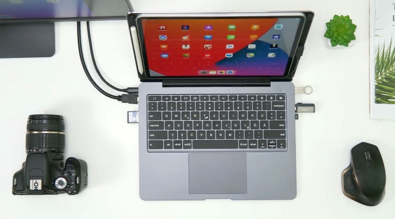 iPad ProをMacBookっぽくする「doqo」 ポートの種類が多い分MacBookより使いやすい？