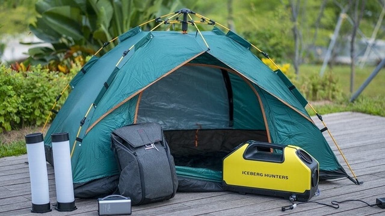 夏のキャンプを涼しく過ごしたい！ テント用エアコン「PD360」Makuakeに登場
