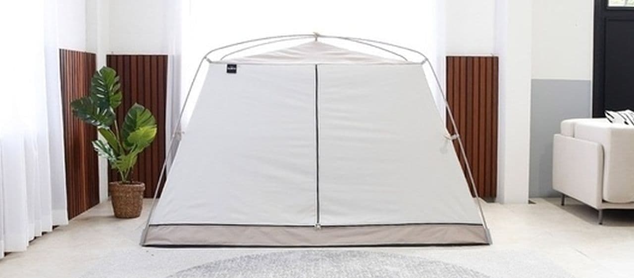 24時間ずっと夜！ 遮光機能がプラスされたベッドテント「SLEEP24」Makuakeに登場 ― 冬に使えば暖房代の節約にも [インターネットコム]