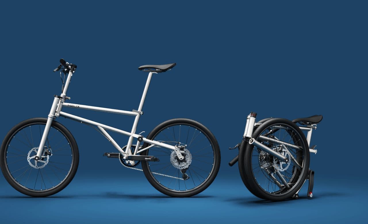ほぼタイヤサイズに折り畳めるチタンフレームの自転車Helixシリーズが地味に でも確実に進化していました 重さ8.9kgの「Ultralight」も