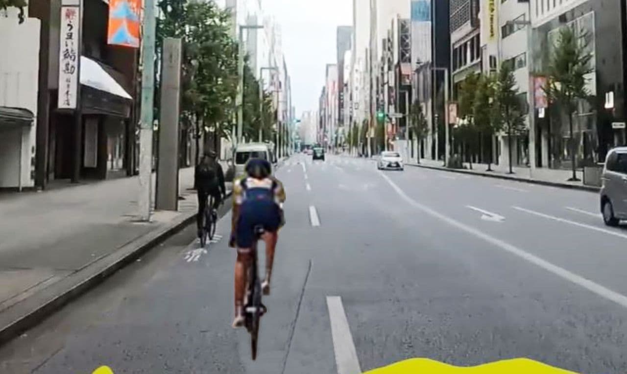 東京2020パラリンピックマラソンコースをROUVYアプリ内で再現 自転車・ランで仮想体験できる