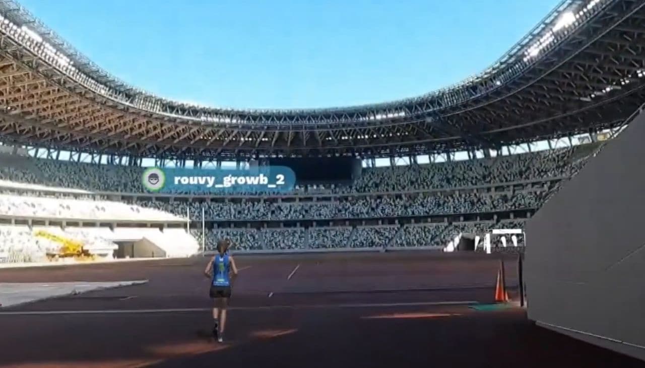 東京2020パラリンピックマラソンコースをROUVYアプリ内で再現 自転車・ランで仮想体験できる