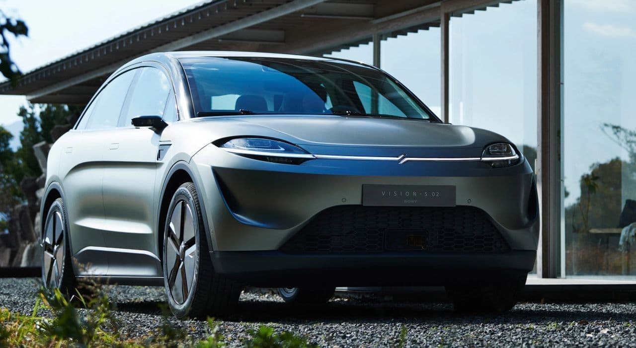 ソニーがSUVタイプの電気自動車「VISION-S 02」をCES 2022で発表
