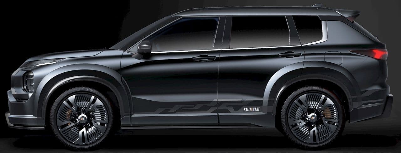 三菱自動車が 新しいラリーアートの可能性を表現したコンセプトカー「Vision Ralliart Concept」を東京オートサロン2022で世界初披露